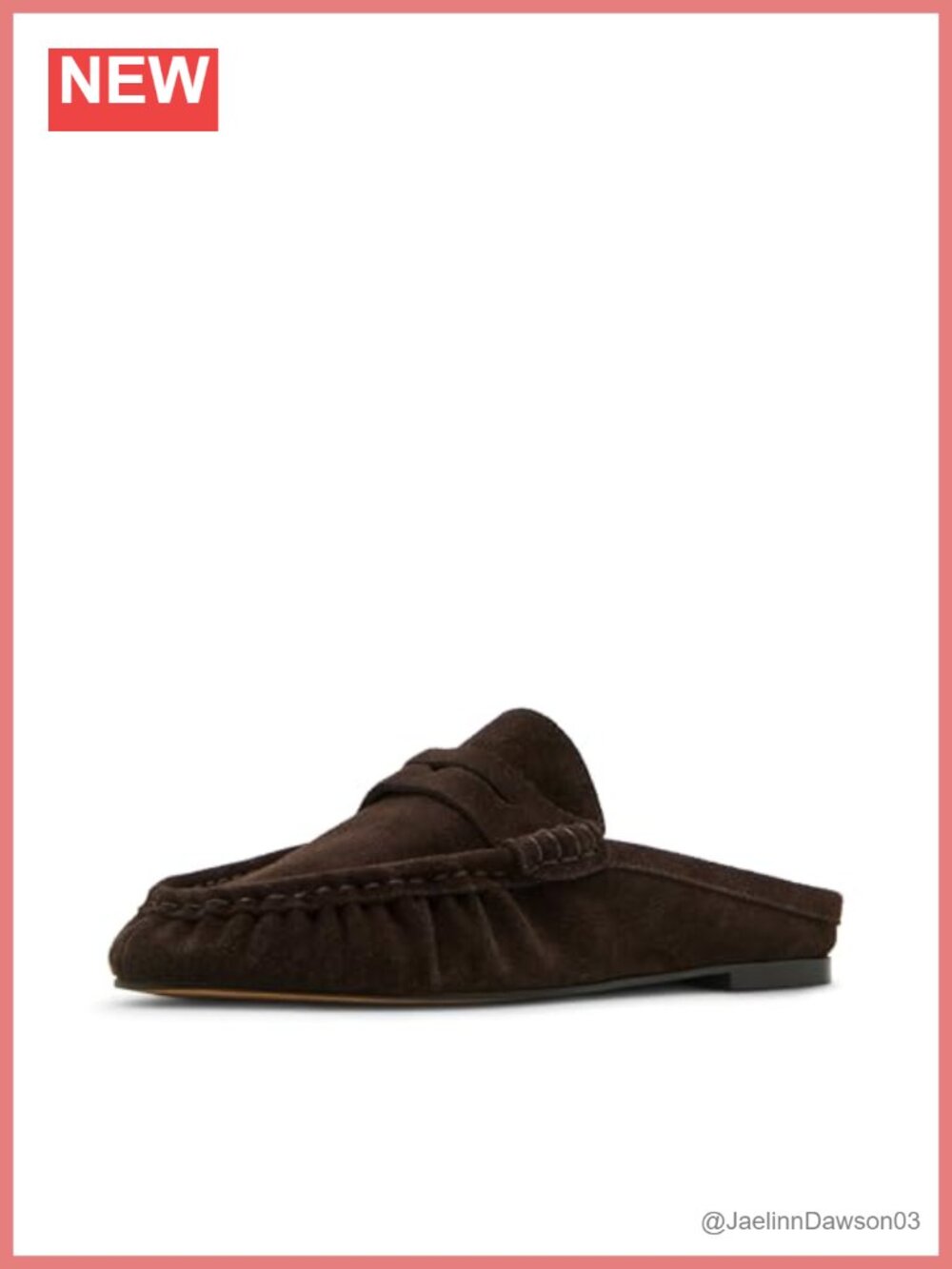 Suede Round Toe Slip-On Loafers for Women, 1 Inch Heel, True to Size